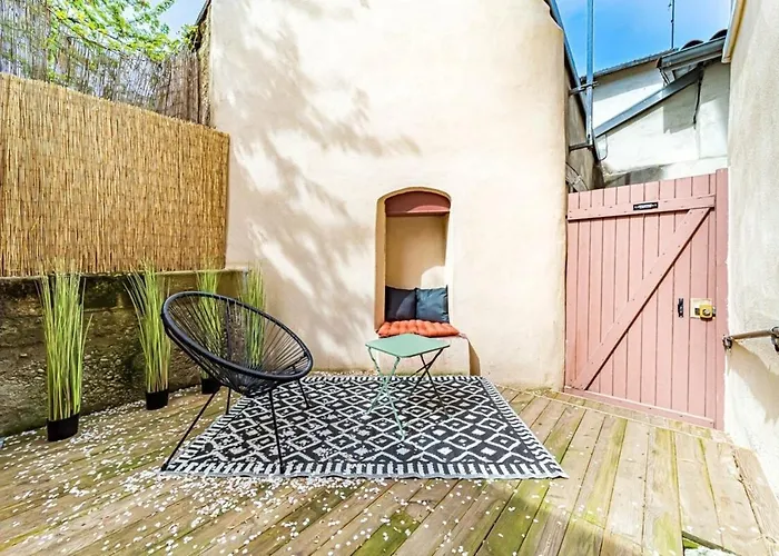 Le Patio - Charmant Studio Avec Son Patio Prive